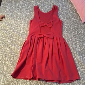 RED Valentino Vibrant Hot Pink Dress